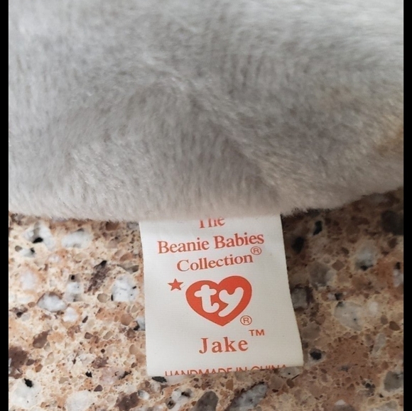 Ty Beanie Baby Jake The Mallard Duck 1998 Vintage Plush - Picture 5 of 6